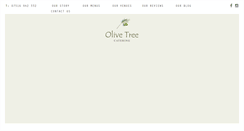 Desktop Screenshot of olivetreecatering.co.uk