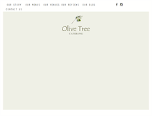 Tablet Screenshot of olivetreecatering.co.uk